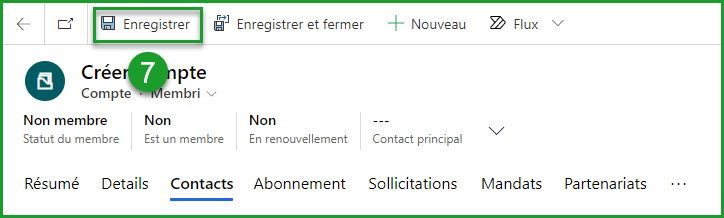 Enregistrer