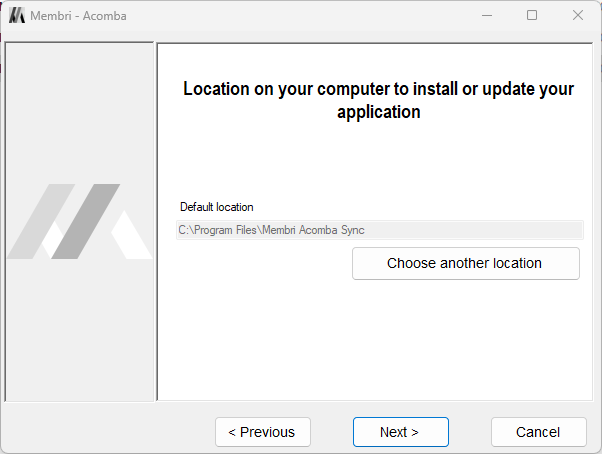 Accounting synchronization