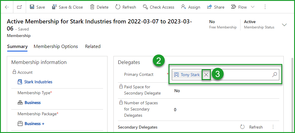 Delete Main Delegate