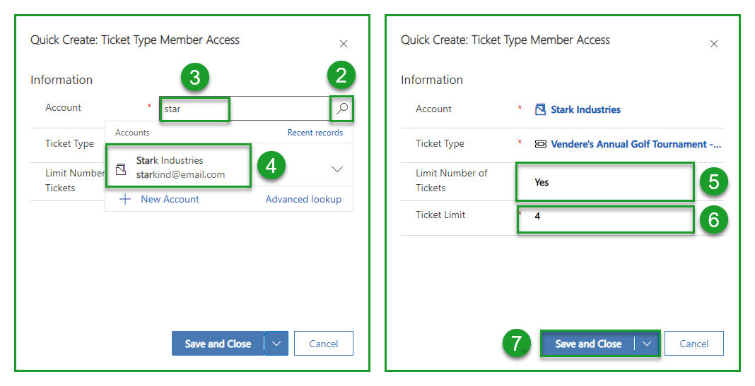 Ticket Member Access