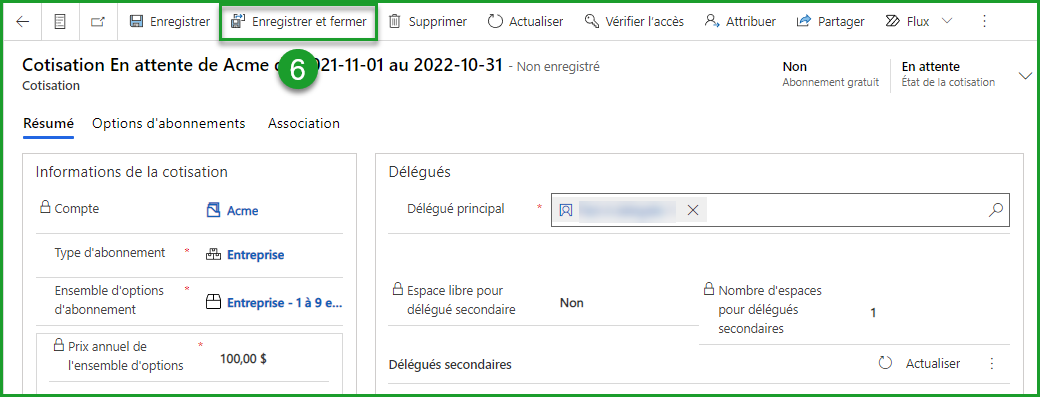 Cotisations et Renouvellement