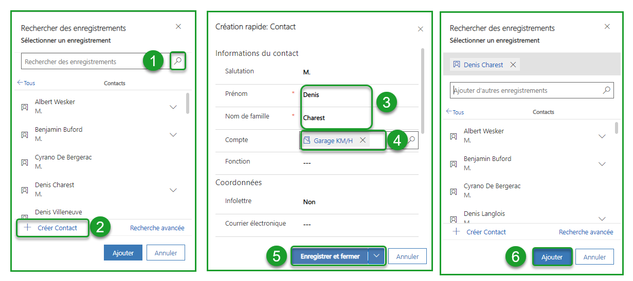 Ajouter délégué secondaire