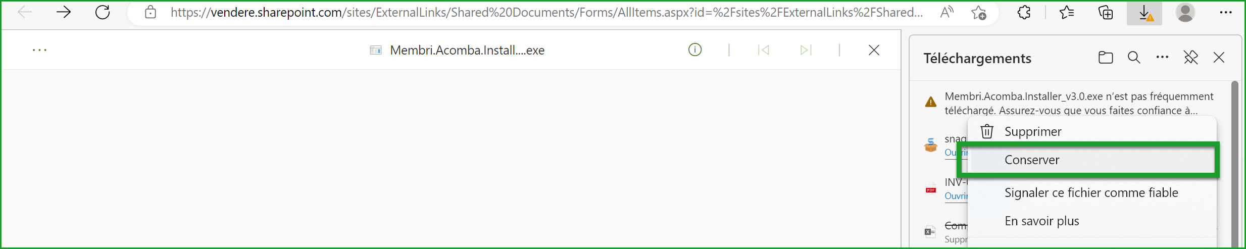 Synchronisation comptable